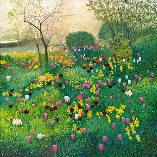 Picture of Susan Entwistle Karnet z kopert Tulipany