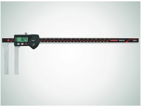 Изображение Suwmiarka cyfrowa 300 mm 12" IP65 3V/DATA, szczeki 75 mm, jednostronna MAHRCAL 18EWR