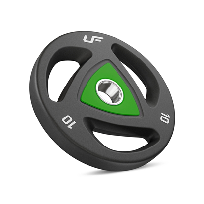 Attēls no Svara disks Olympic weight plates polyurethane 10 kg - UpForm