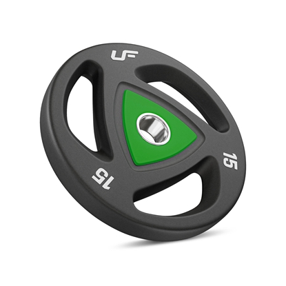 Attēls no Svara disks Olympic weight plates polyurethane 15 kg - UpForm