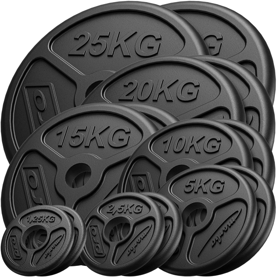 Изображение Svara disku komplekts 157,5kg - Marbo Sport