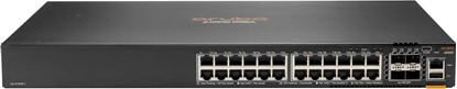 Изображение Switch HP HPE Aruba Networking CX 6200F 24G Class-4 PoE 4SFP+ 370W Switch (EN)