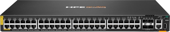 Изображение Switch HP HPE Aruba Networking CX 6200F 48G Class-4 PoE 4SFP+ 370W Switch (EN)