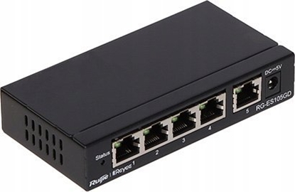 Picture of Switch Reyee Switch RG-ES105GD 5-PORTOWY REYEE