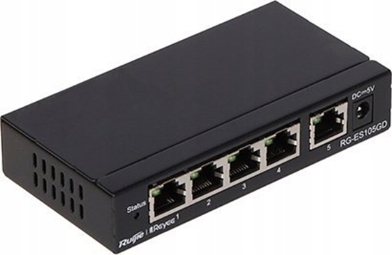 Picture of Switch Reyee Switch RG-ES105GD 5-PORTOWY REYEE
