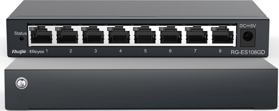 Picture of Switch Reyee Switch RG-ES108GD 8-PORTOWY REYEE