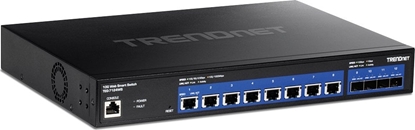 Picture of Switch TRENDnet Trendnet TEG-7124WS cza sieciowe Zarzdzany L2/L3/L4 10G Ethernet (100/1000/10000) 1U Czarny