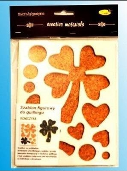 Picture of Szablon figurowy do quillingu koniczyna 14.5x19cm