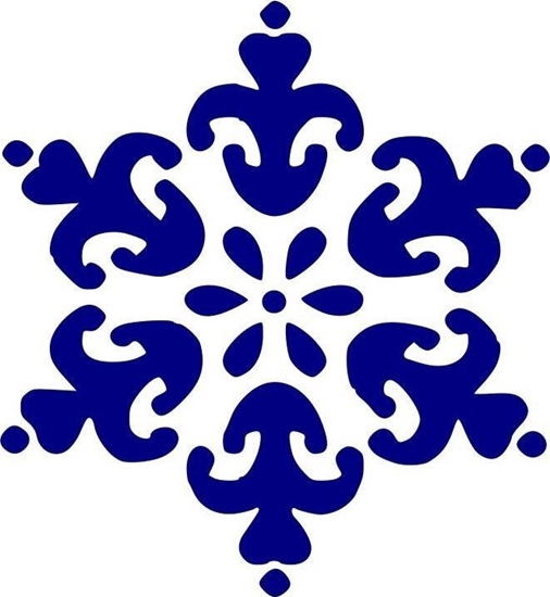 Изображение Szablon ornament 20x30cm