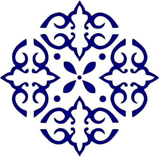 Изображение Szablon ornament 20x30cm