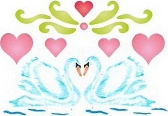 Picture of Szablon zmywalny 12x15cm