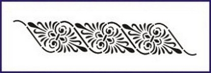 Attēls no Szablon zmywalny 6x28cm 0,5mm