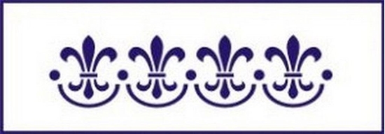 Picture of Szablon zmywalny 6x28cm 0,5mm