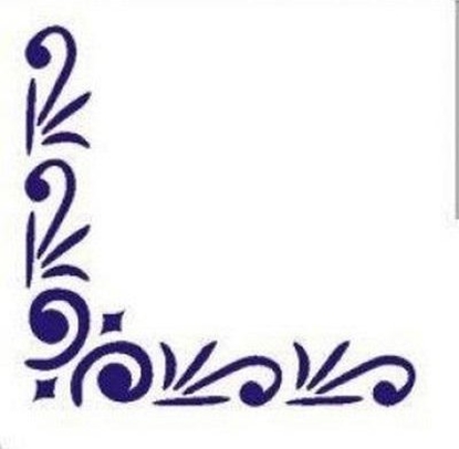 Attēls no Szablon zmywalny narony 12x15cm