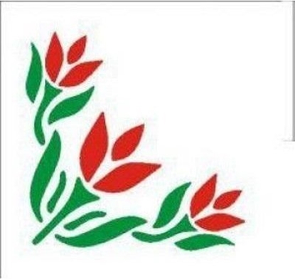 Attēls no Szablon zmywalny narony 12x15cm