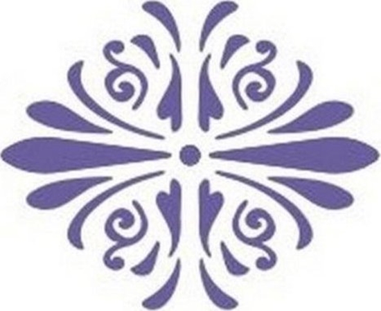 Picture of Szablon zmywalny ornament 12x15cm 0,5mm