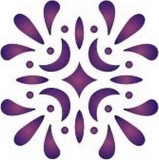 Picture of Szablon zmywalny ornament 12x15cm 0,5mm