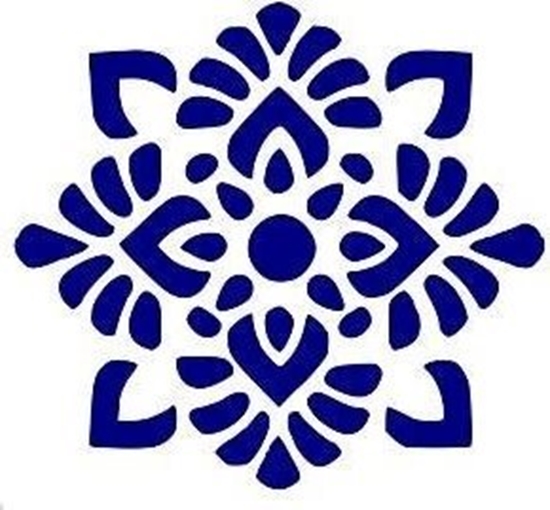 Picture of Szablon zmywalny ornament A4 20x30cm