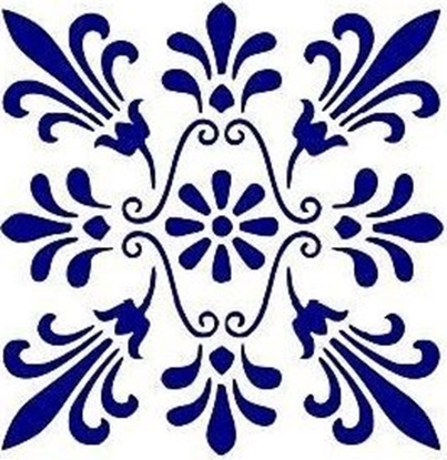 Picture of Szablon zmywalny ornament A4 20x30cm