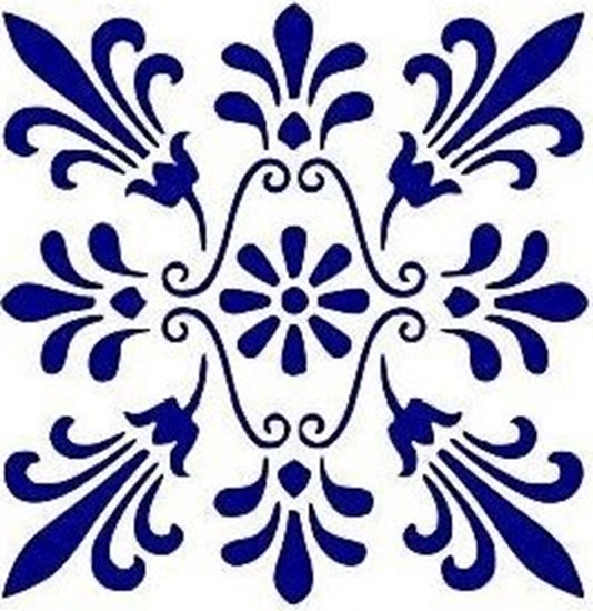 Picture of Szablon zmywalny ornament A4 20x30cm