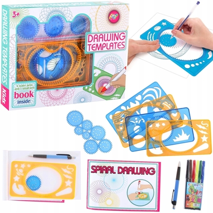 Picture of Szablony do rysowania ksztaty mandala