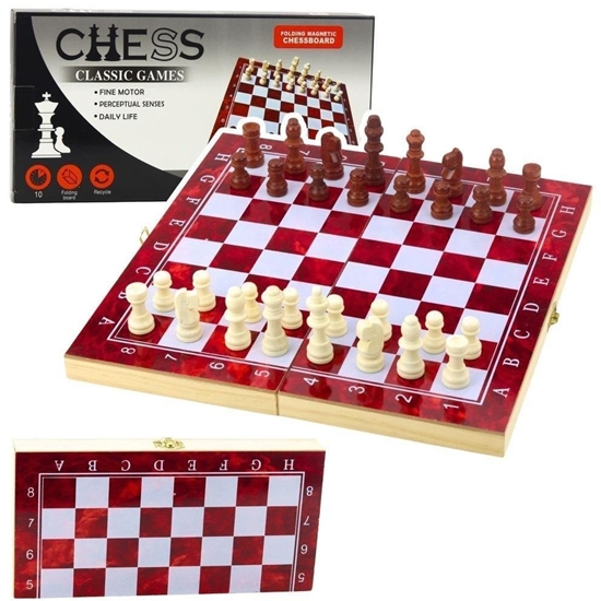 Picture of Szachy,Tryktrak i Warcaby 3w1