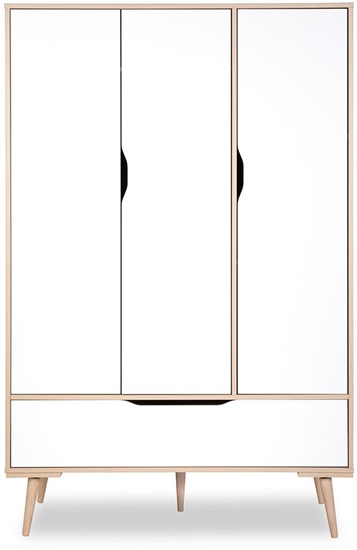 Picture of Szafa 3-segmentowa SOFIE buk-biay