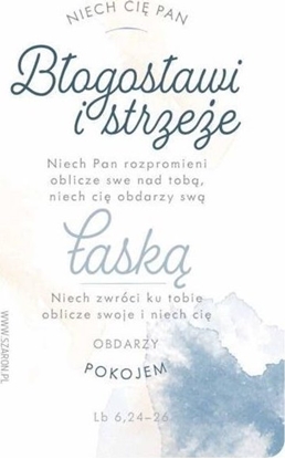 Attēls no Szaron Magnes na lodówk - Bogosawiestwo akwarela