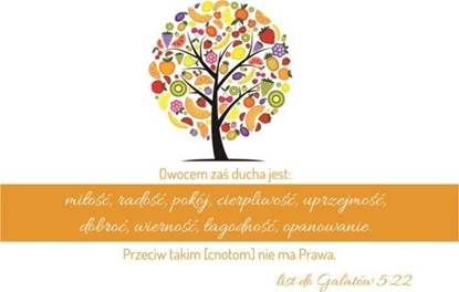 Изображение Szaron Magnes na lodówk - Owocem za Ducha