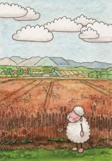 Изображение Szaron Pocztówka z kolorowank - Jeli ziarno obumrze