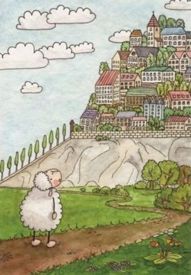 Изображение Szaron Pocztówka z kolorowank - Nie zawali si dom