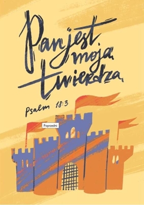 Изображение Szaron Pocztówka z kolorowank - Pan jest moj twierdz