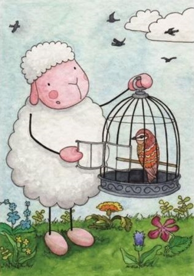 Изображение Szaron Pocztówka z kolorowank - Ucinionych wypuci