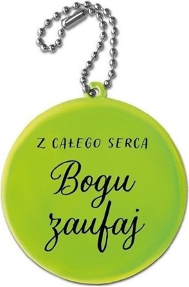 Изображение Szaron Zawieszka odblaskowa - Z caego serca Bogu zaufaj