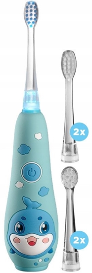 Изображение Szczoteczka soniczna Baby KIDO SMILE 1-5 lat niebieska ZK3020