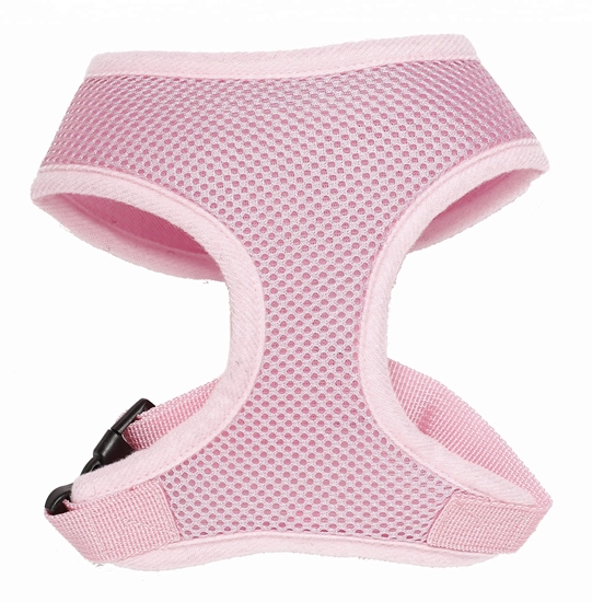 Picture of Szelki, dla psa, róowe, siatka i poliester, M, ob.szyi 36cm/ob.klatki 44-57cm