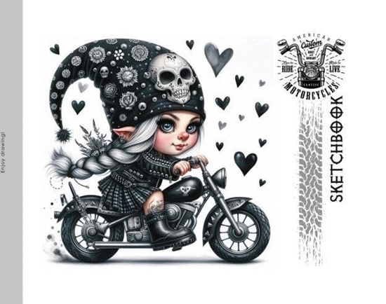 Изображение Szkicownik 200x143 24 stron 100g/m2 TW Gnomy