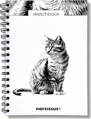 Изображение Szkicownik B5/60K na spirali - Kot