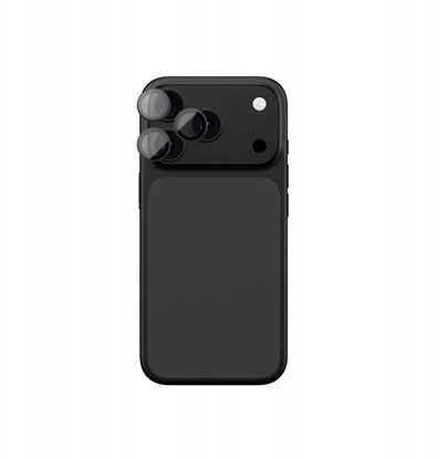 Изображение Szko na aparat AMAZINGTHING Lens Glass na iPhone 17 Pro / Pro Max z szar ramk aluminiow