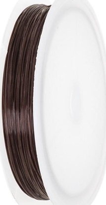 Picture of Sznurek elastyczny brzowy