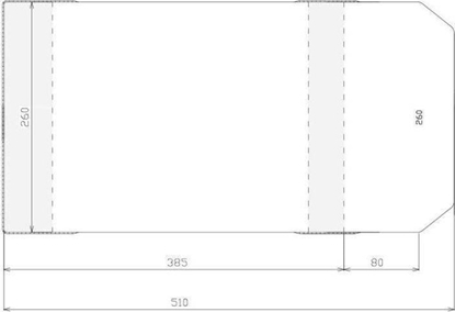 Picture of Sztapel Okadka regulowana 260x465mm (50szt)
