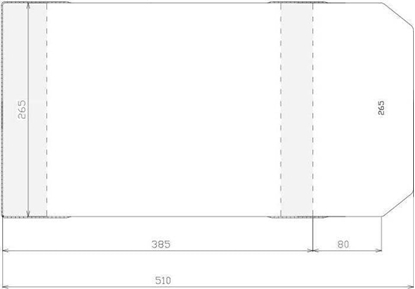 Изображение Sztapel Okadka regulowana 265x465mm (50szt)