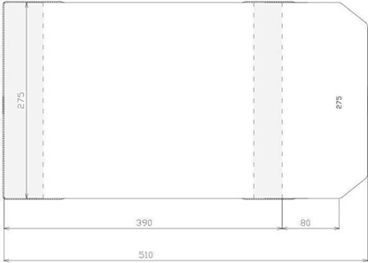 Изображение Sztapel Okadka regulowana 275x470mm (50szt)