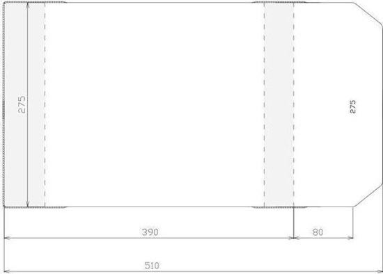 Picture of Sztapel Okadka regulowana 275x470mm (50szt)