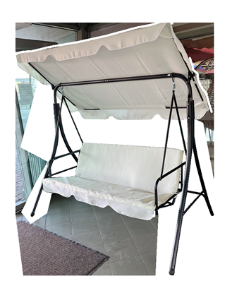 Attēls no Šūpuļkrēsls 190x120x165cm