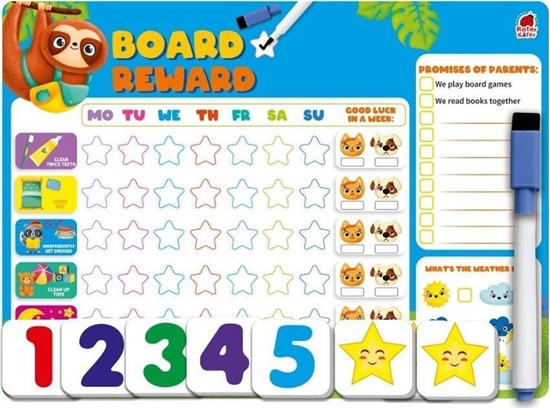 Picture of Tablica motywacyjna magnetyczna z markerem