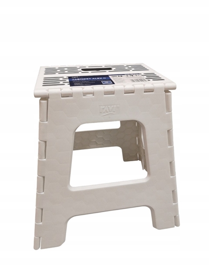 Picture of Taboret skadany Alex II 39cm biay