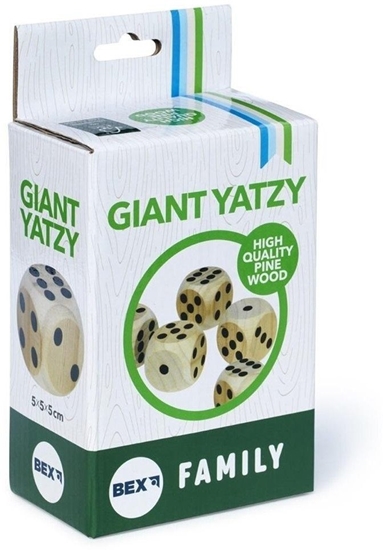 Picture of Tactic Gra plenerowa Gigantyczne Yatzy family Drewno