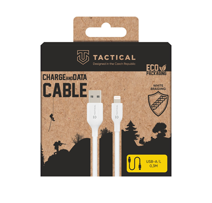 Attēls no Tactical Stitch Thread Cable USB-A|Lightning 0.3m 