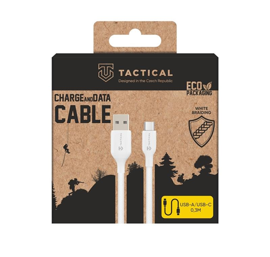 Picture of Tactical Stitch Thread Cable USB-A|USB-C 0.3m Whit